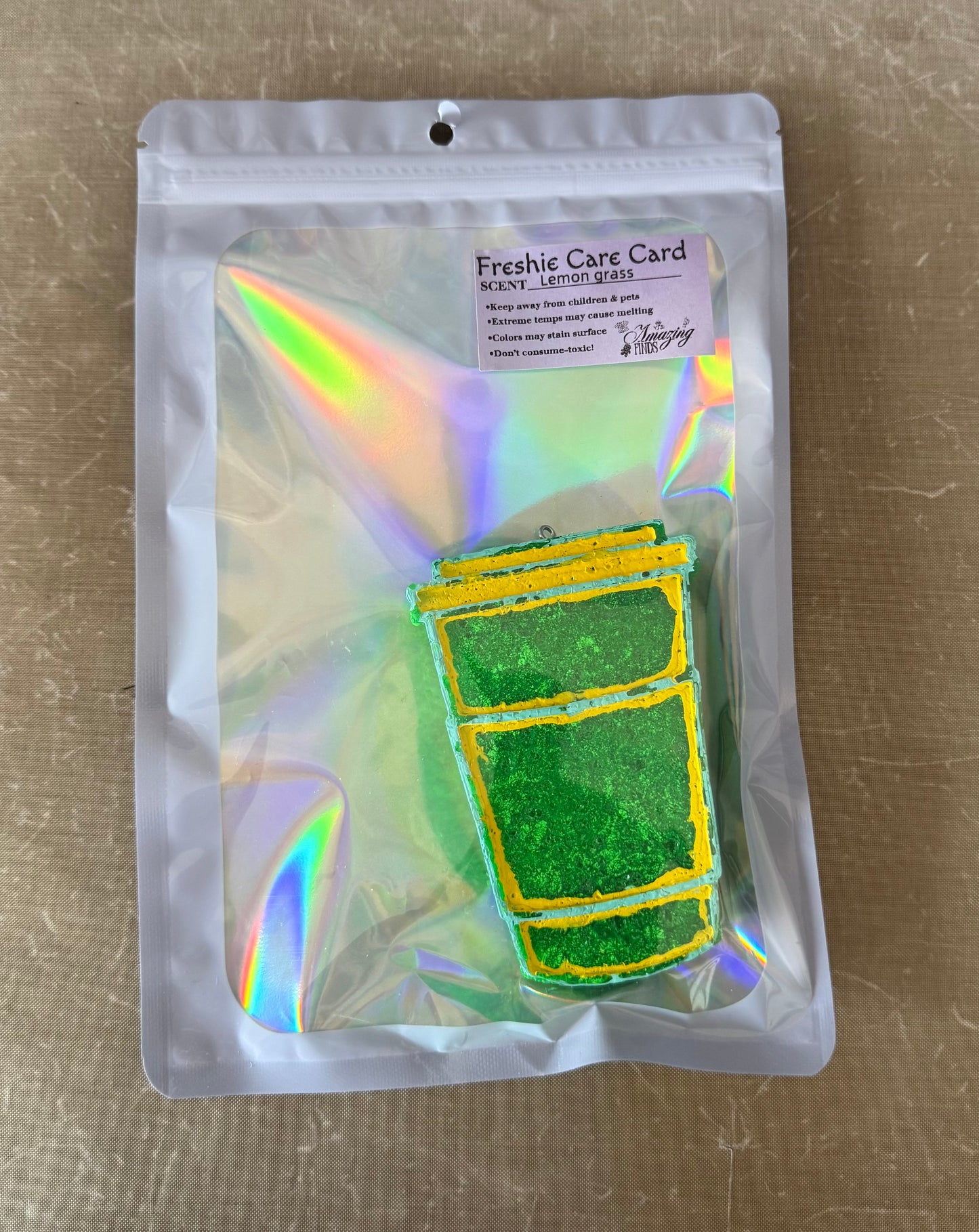 Lemon grass scented freshies