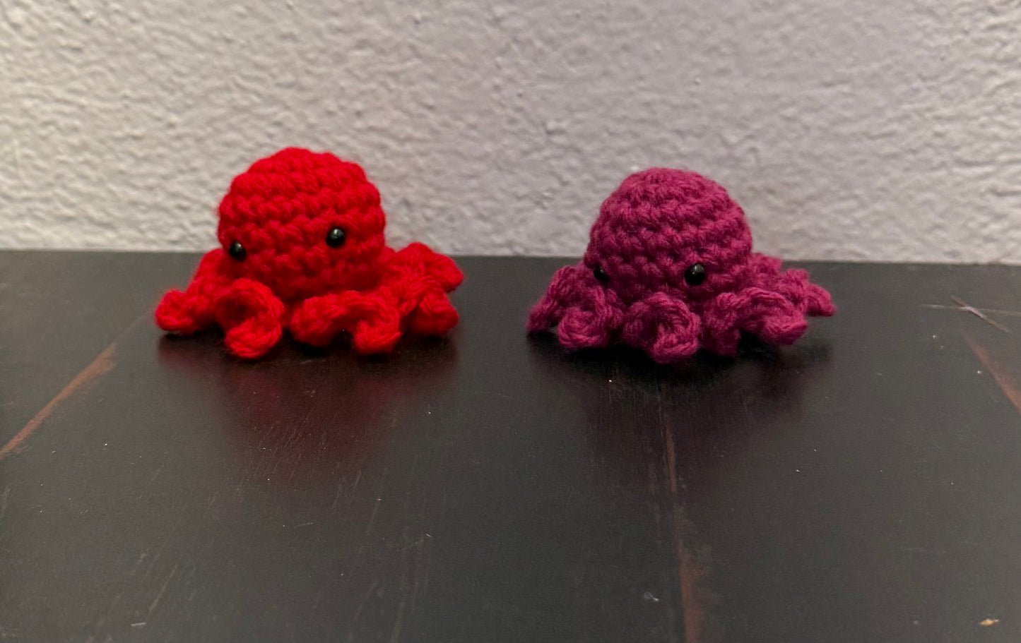Handmade crochet animals