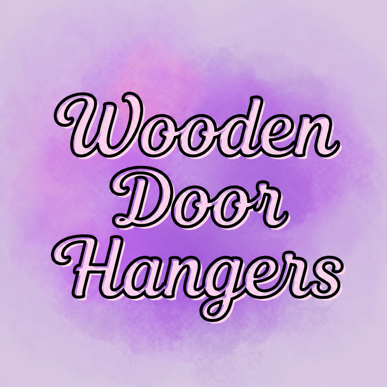Wooden Door Hangers