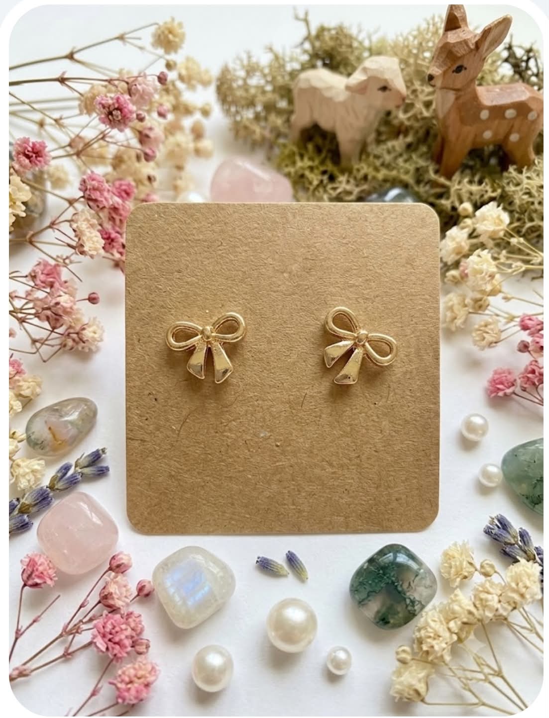 Bow earrings