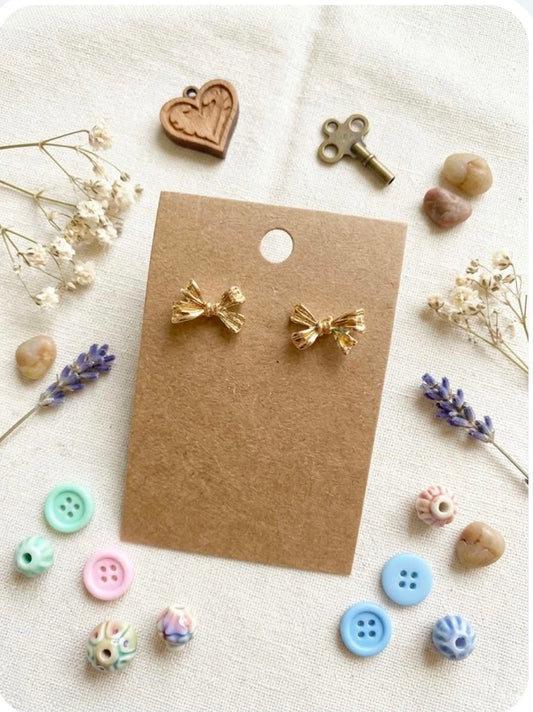 Bow earrings