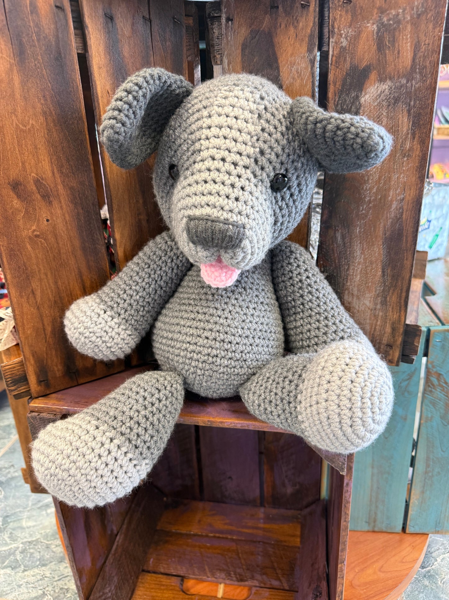Handmade crochet animals