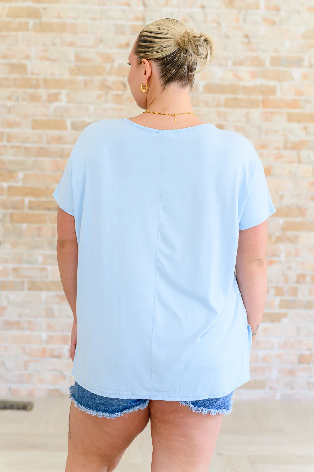 Fly Away blue top