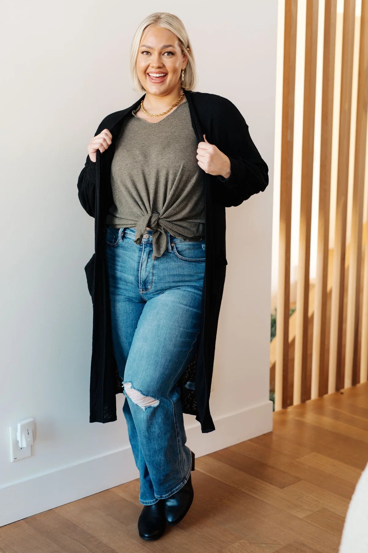 Black Cardigan
