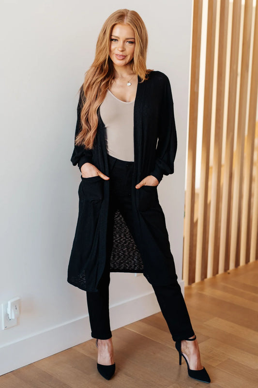 Black Cardigan