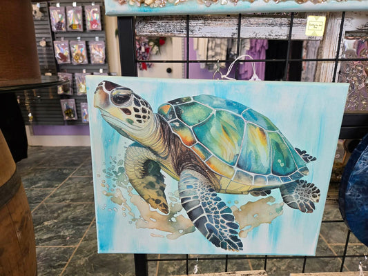 Canvas Turtles