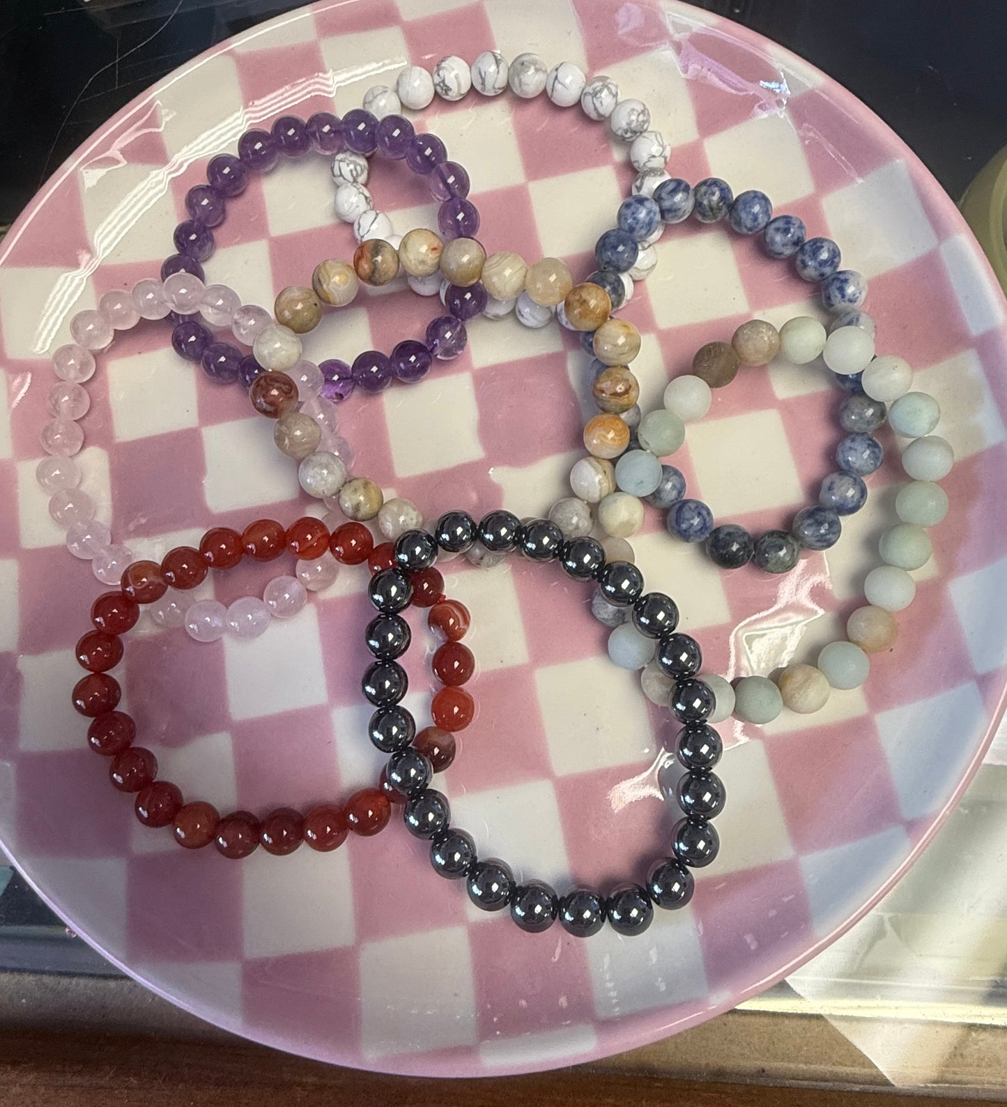 Stone bracelets