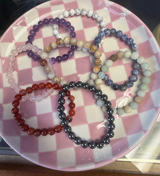 Stone bracelets