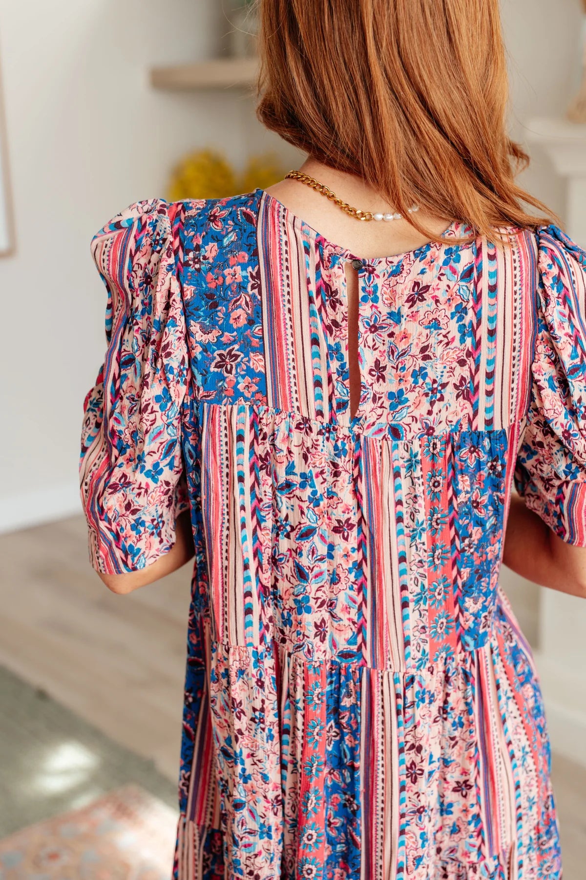 IT'S A DELICACY TIERED DRESS