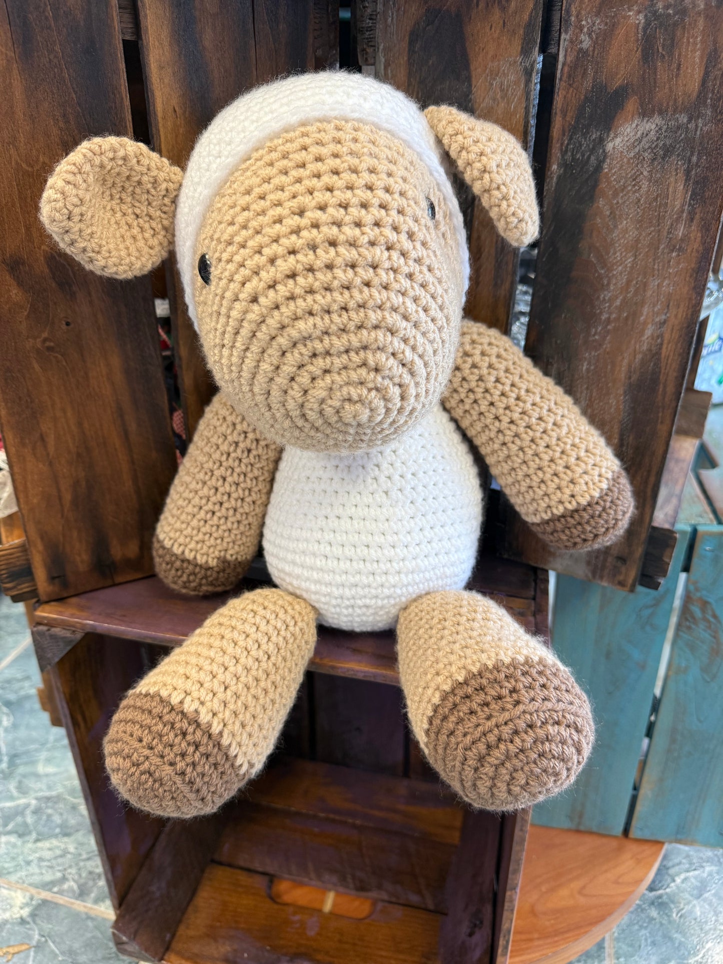 Handmade crochet animals
